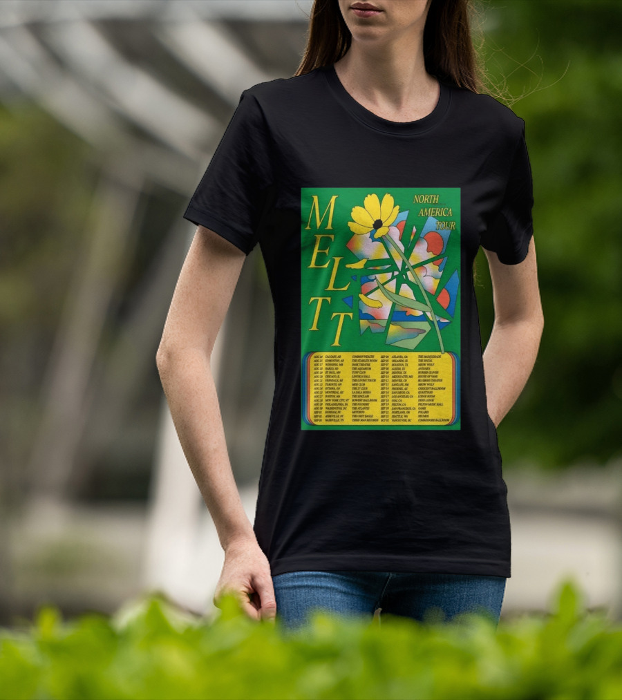 MELTT North America Tour 26 With Flower T-Shirt