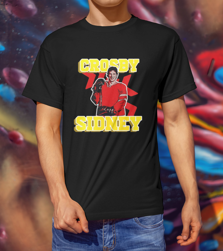Crosby Sidney Pittsburgh Penguins Hockey NHL Legend T-Shirt