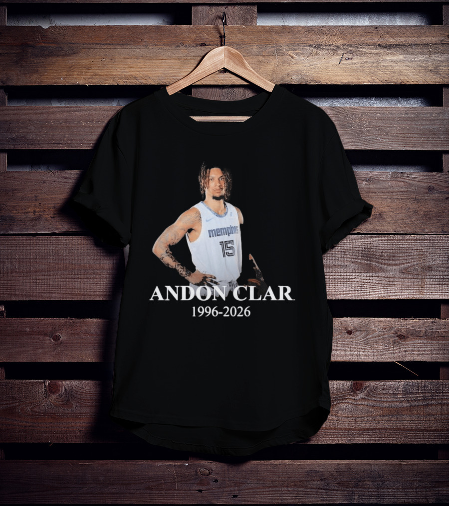 Andon Clar 1996 2026 Memphis 15 T-Shirt