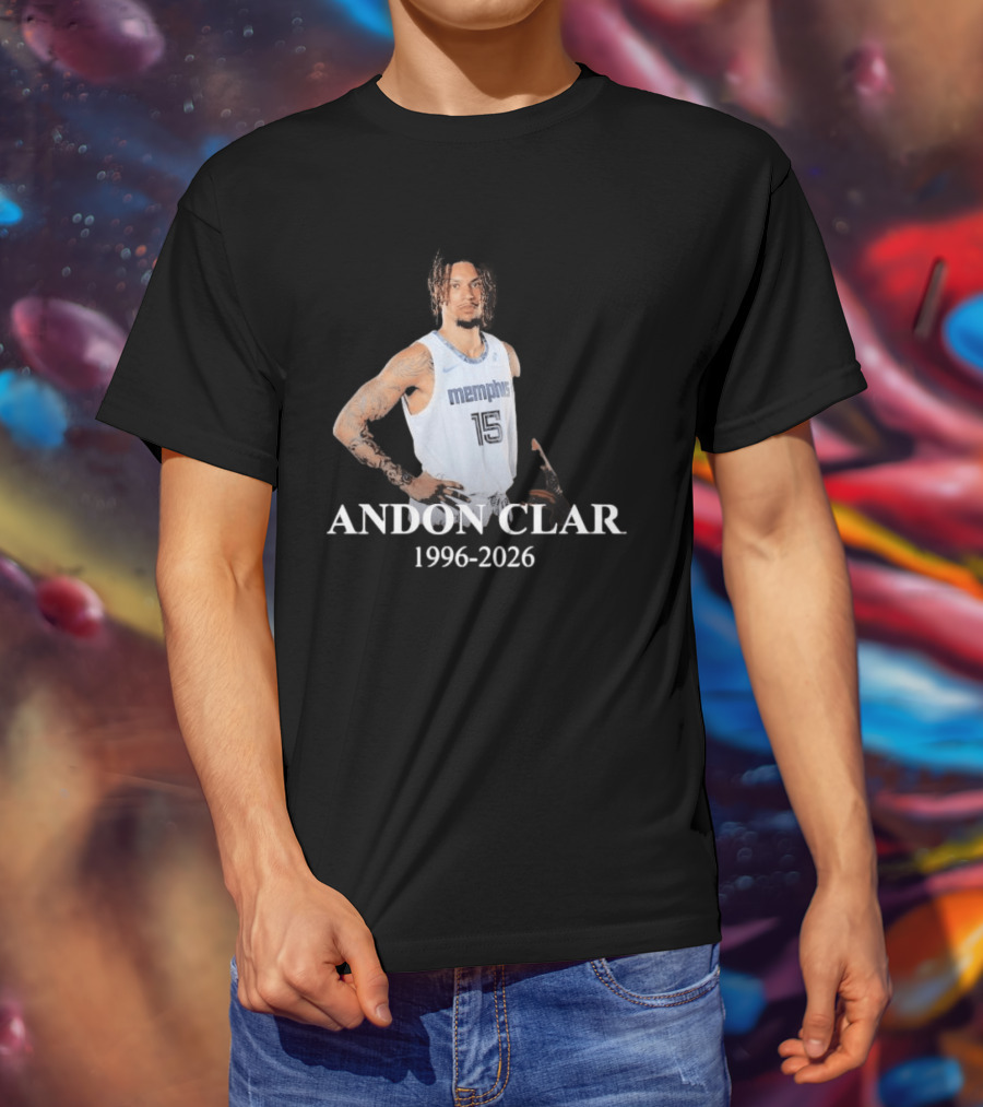 Andon Clar 1996 2026 Memphis 15 T-Shirt