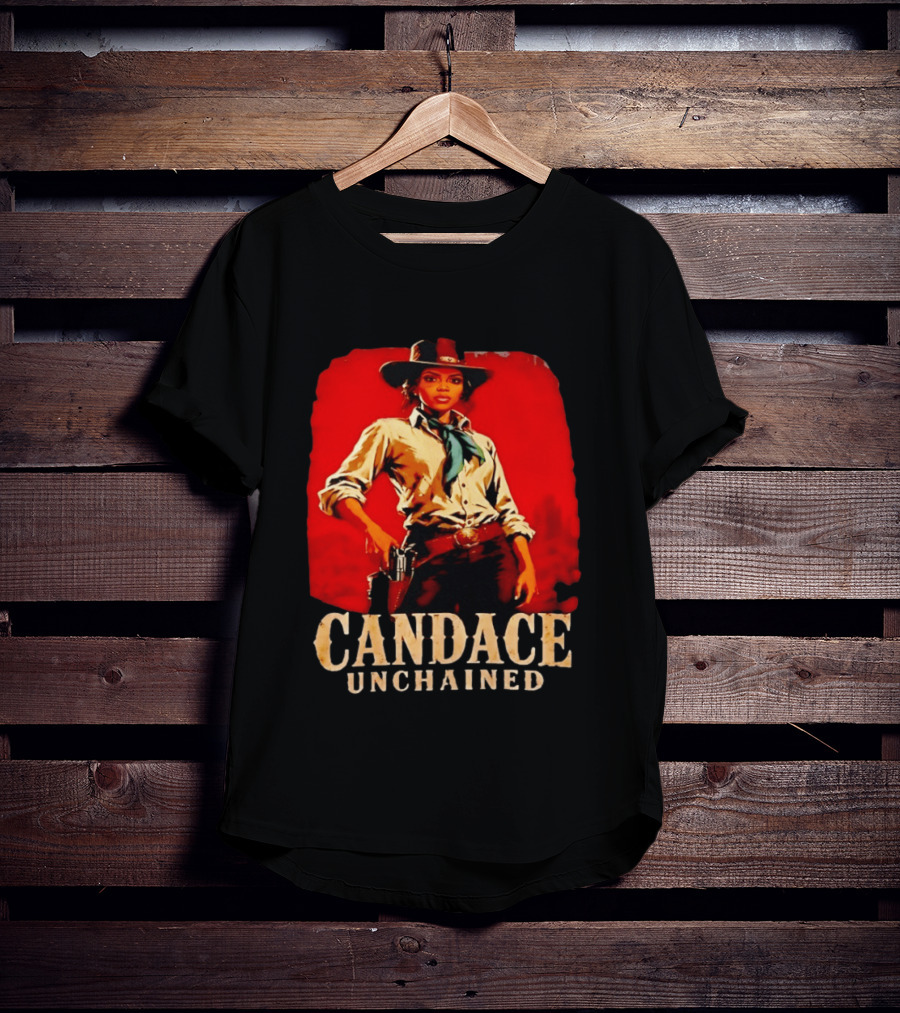 Candace Unchained Western Cowgirl T-Shirt