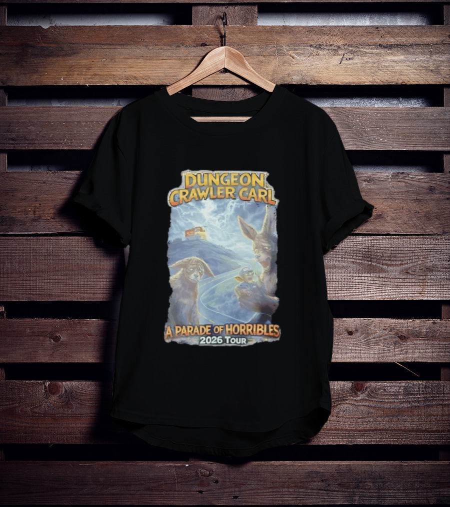 Dungeon Crawler Carl 2026 Tour A Parade Of Horribles Fantasy Adventure T-Shirt