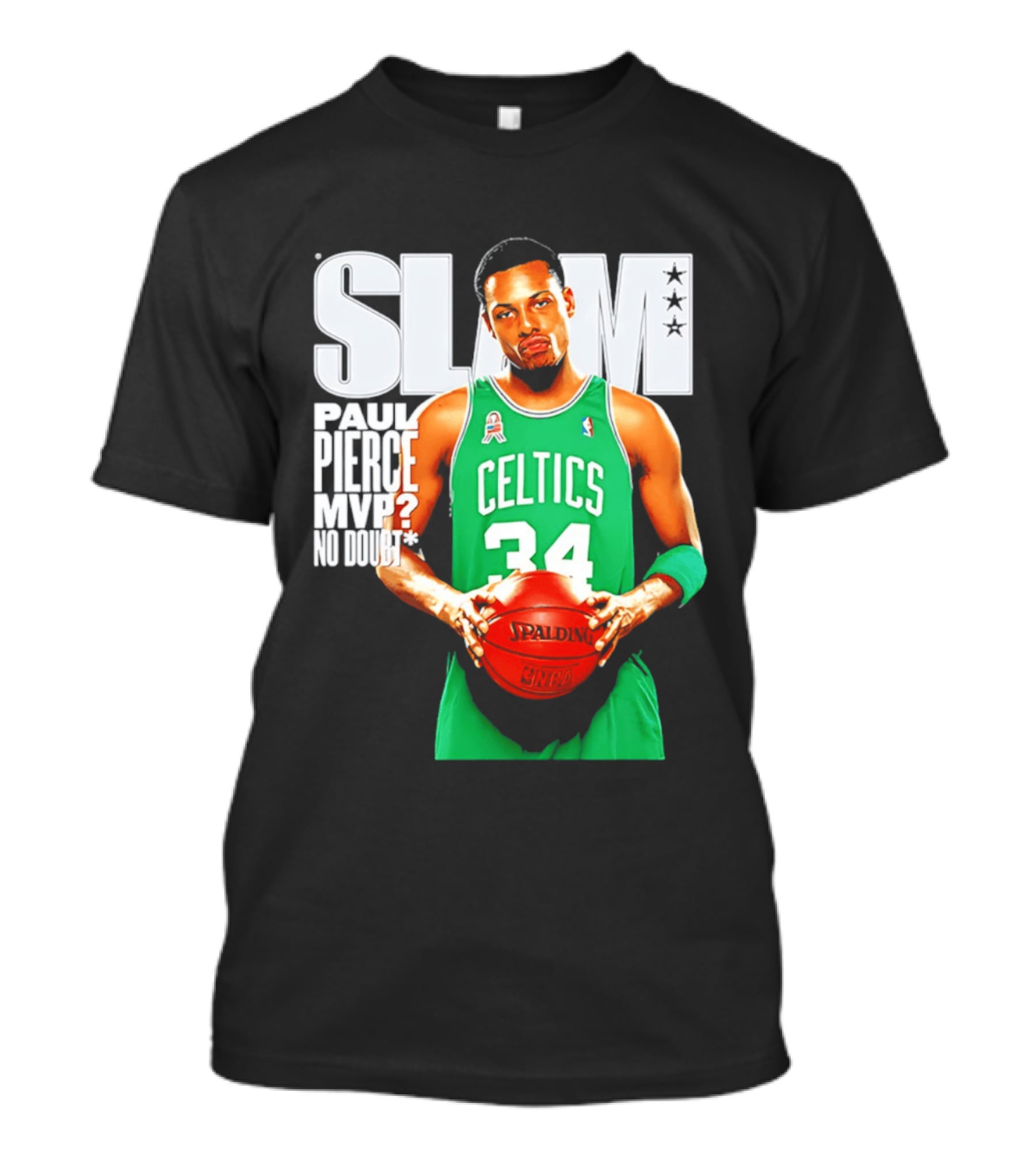 Paul Pierce Celtics 34 MVP No Doubt Slam T-Shirt