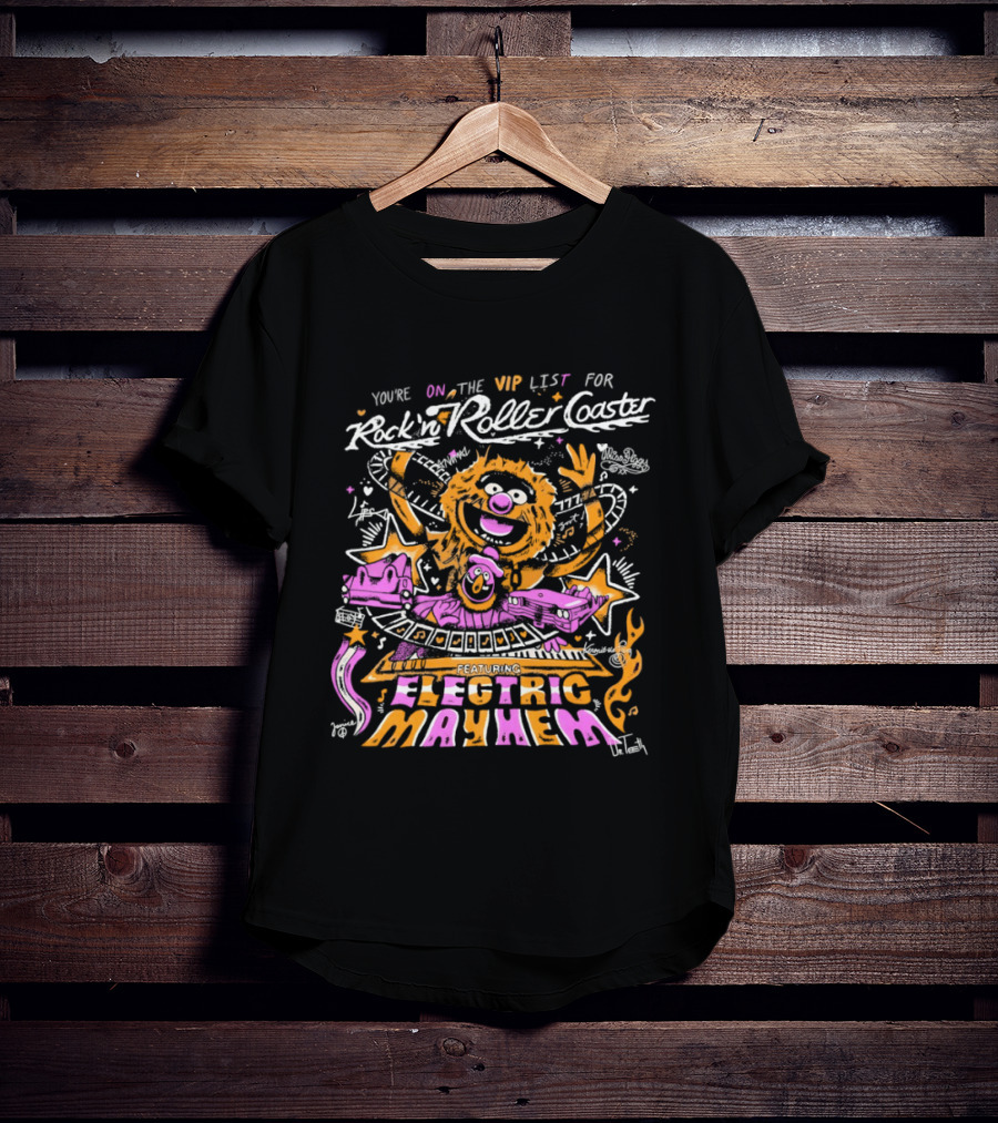 Rock 'n' Roller VIP List Featuring Electric Mayhem T-Shirt