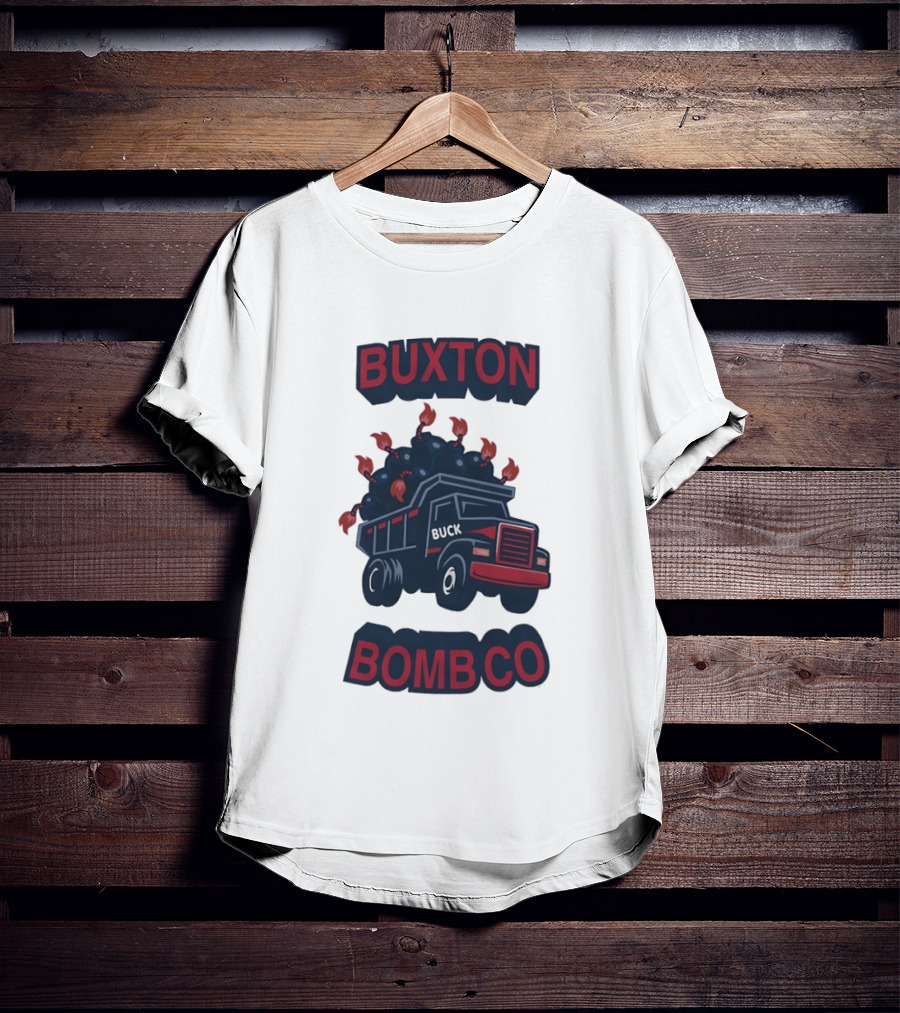 Buxton Bomb Co Buck Truckin' Explosive Truck T-Shirt