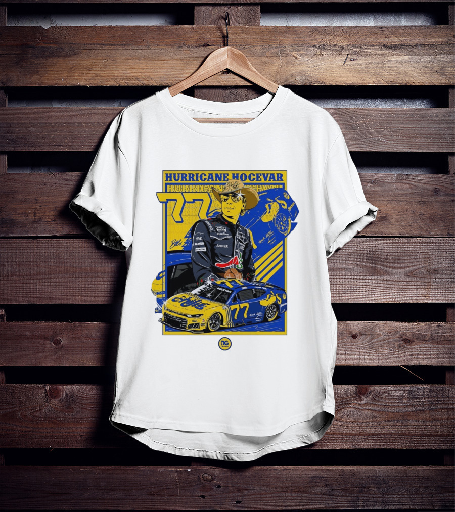 Hurricane Hocevar 77 Chili's Spire Motorsports NASCAR Chevrolet Carson Hocevar T-Shirt