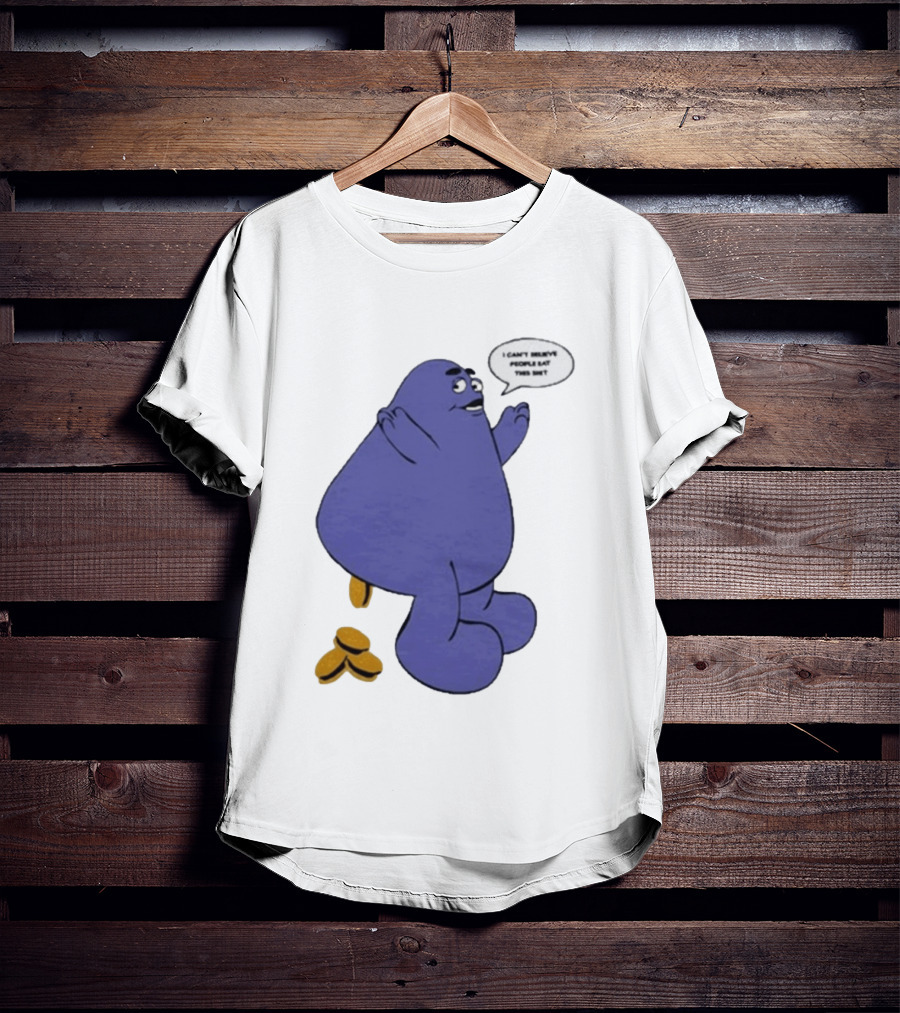 Rare AKOMPLICE GRIMACE I Can't Believe People Eat This T-Shirt