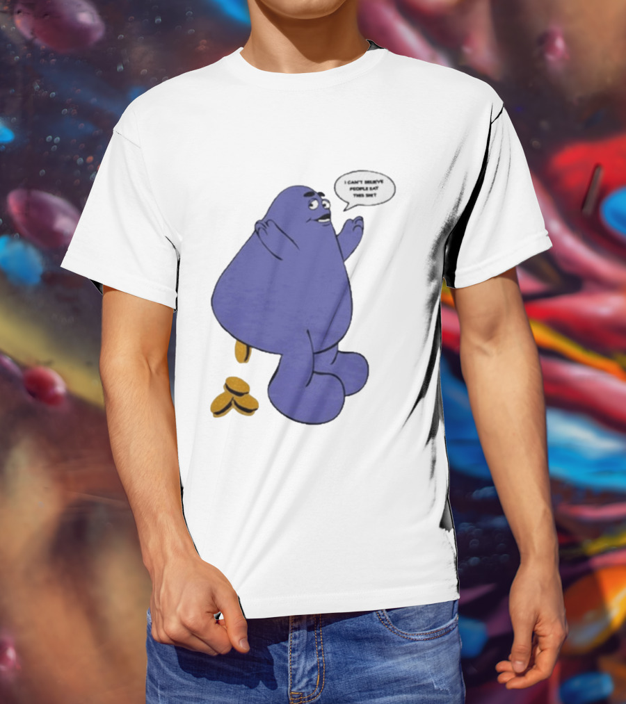 Rare AKOMPLICE GRIMACE I Can't Believe People Eat This T-Shirt