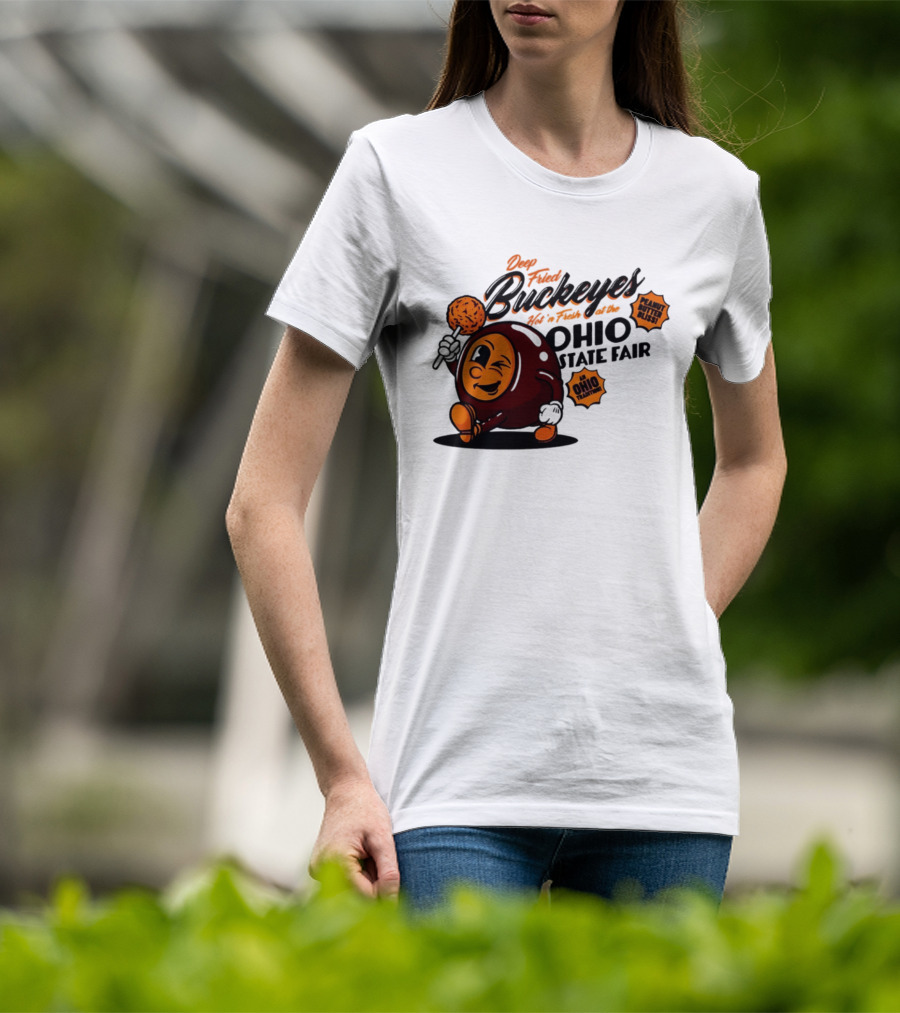 Ohio State Fair Deep Fried Buckeyes Hot'n Fresh Peanut Butter Bliss T-Shirt