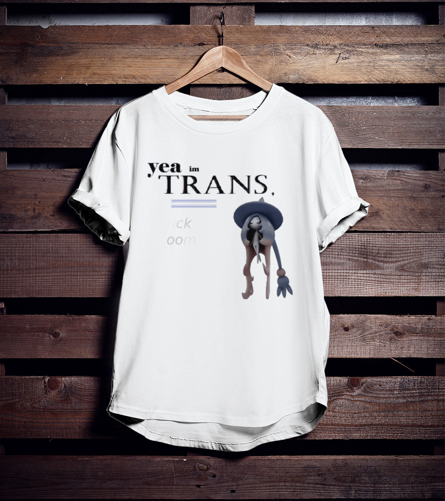 Hatterene Yea I'm Trans Trick Room T-Shirt