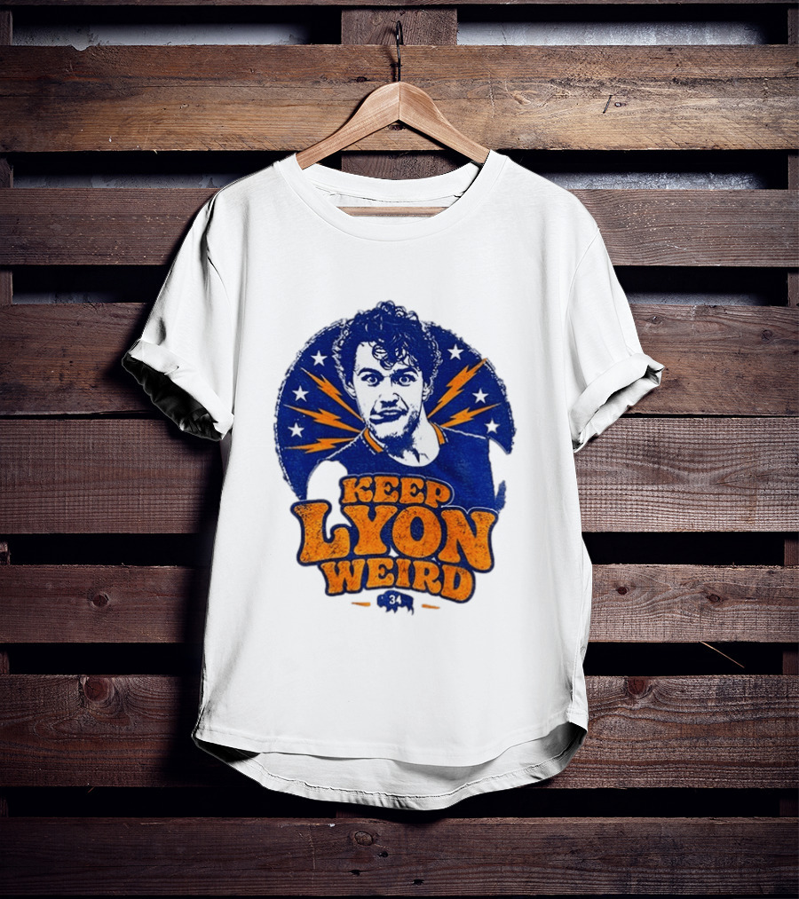 Keep Lyon Weird Alex Lyon Buffalo Sabres NHL 2026 T-Shirt