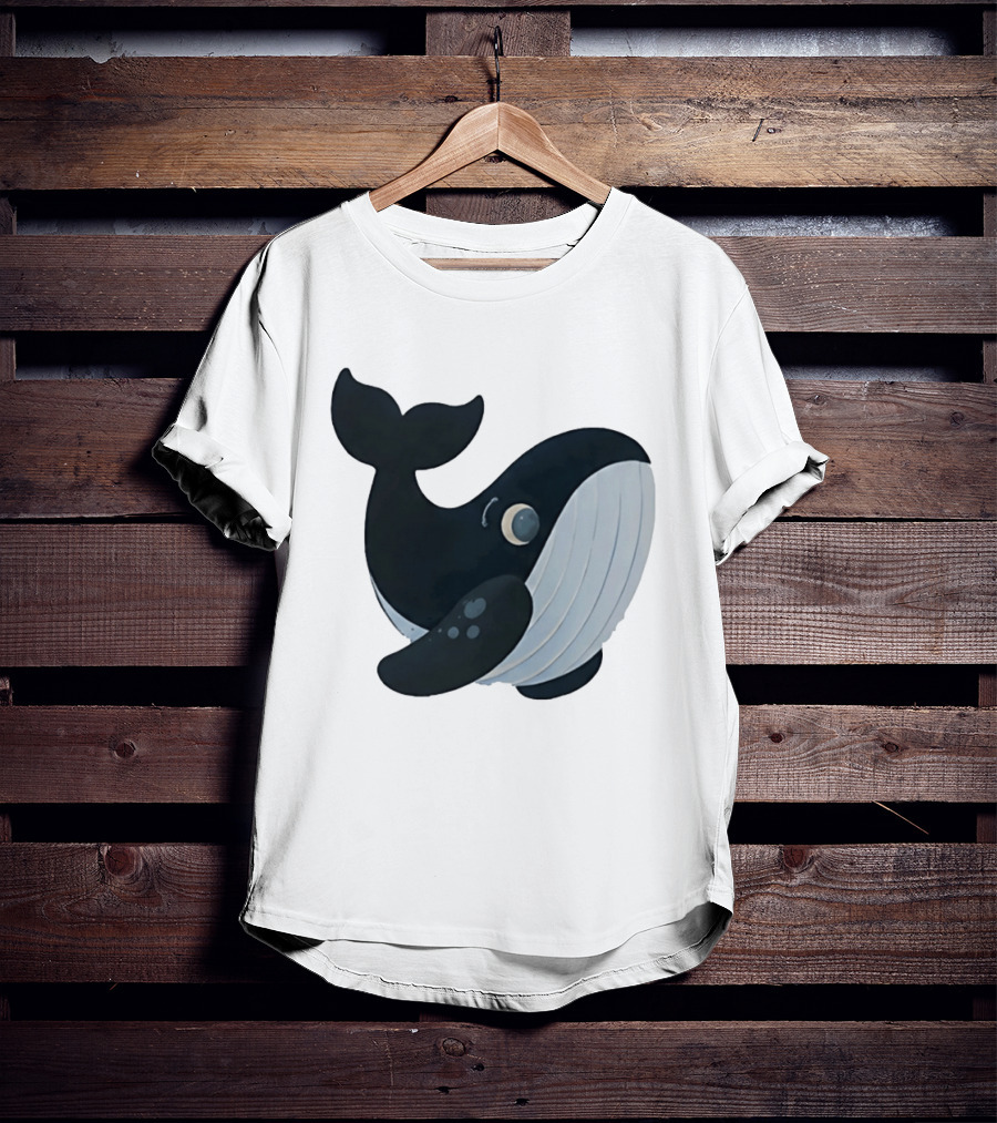 Cocomelon The Movie J.J Whale Cartoon T-Shirt