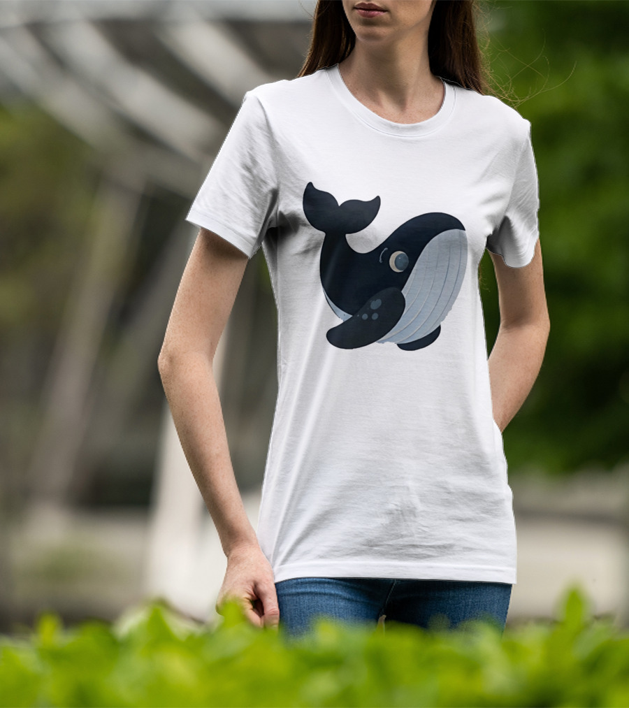 Cocomelon The Movie J.J Whale Cartoon T-Shirt