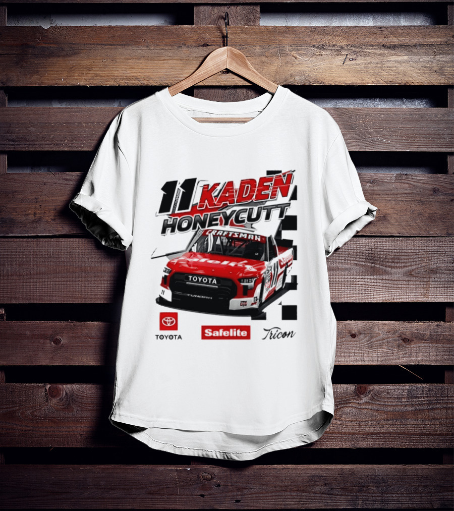 Kaden Honeycutt 11 Toyota Tundra TRICON Garage Racing Team T-Shirt