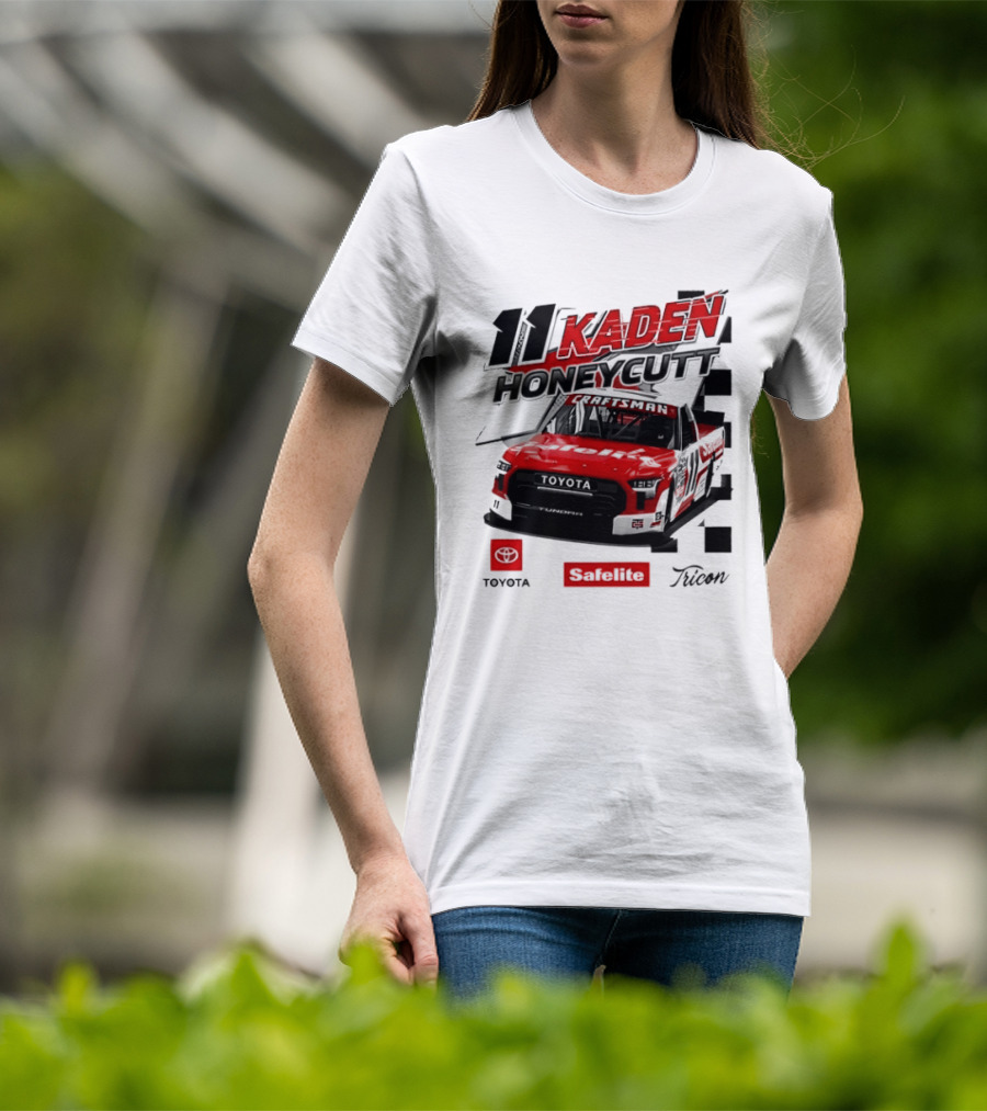 Kaden Honeycutt 11 Toyota Tundra TRICON Garage Racing Team T-Shirt