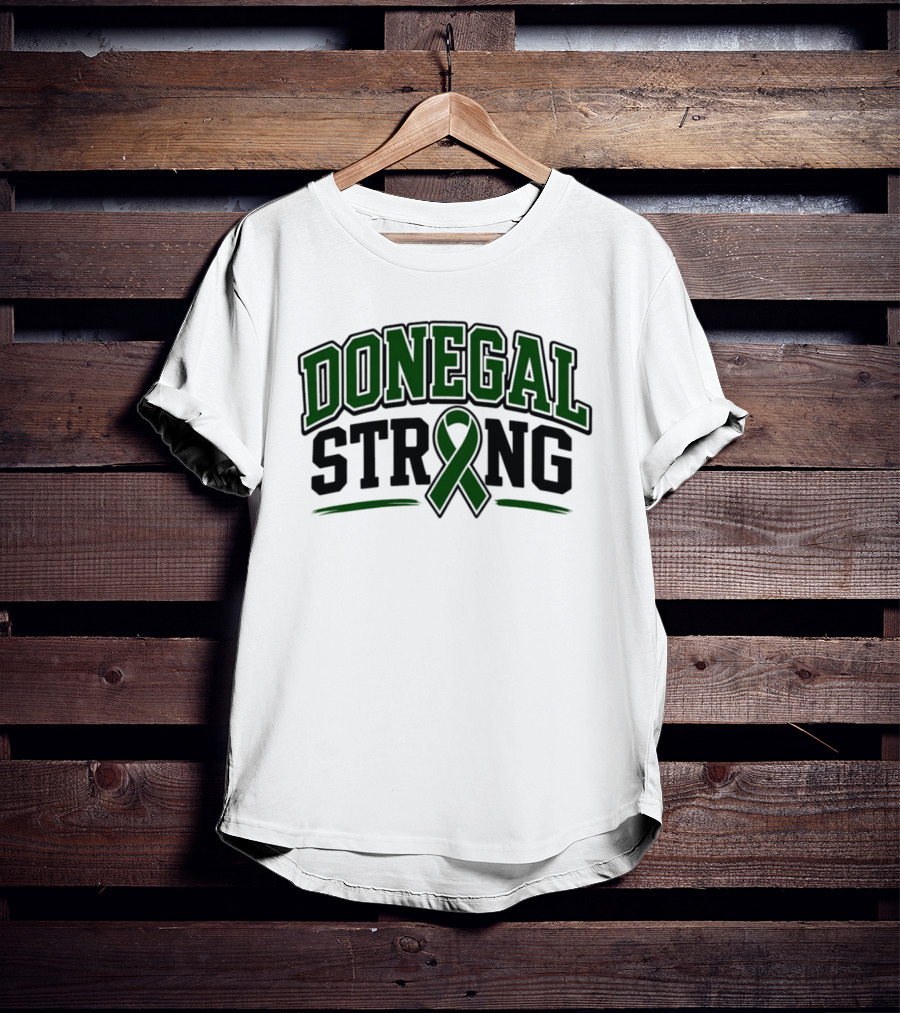 Donegal Strong 2026 Support Awareness Green Ribbon T-Shirt