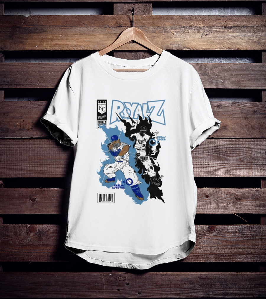 Royals Dragon Kamehameha Baseball Anime T-Shirt