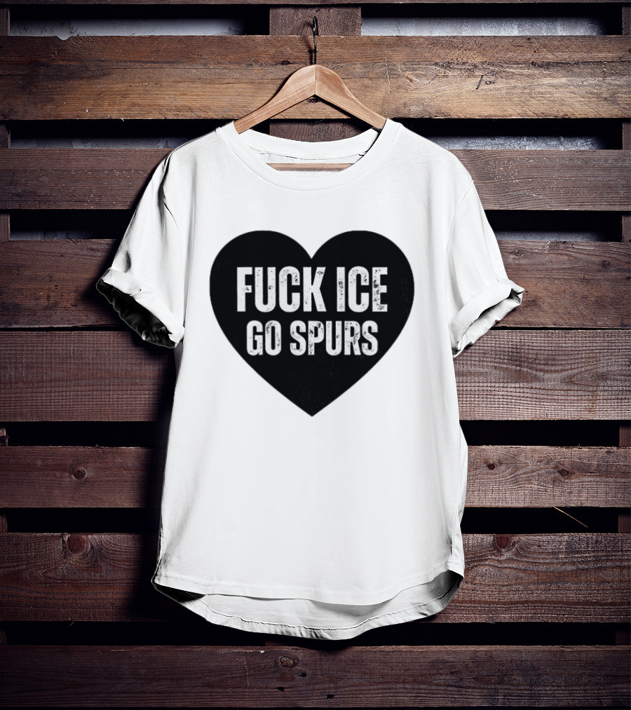 San Antonio Spurs Fuck Ice Go Spurs 2026 Lover T-Shirt