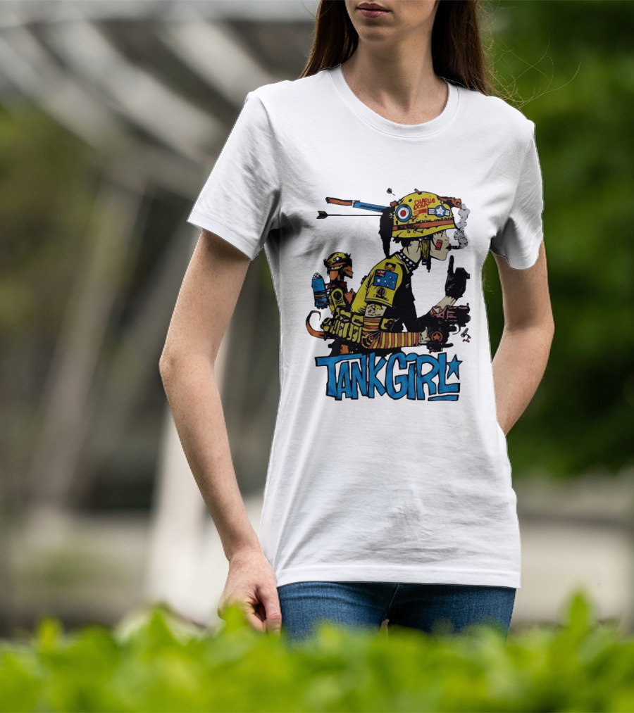 Tank Girl Comic Punk Rock Charlie Don't Surf T-Shirt