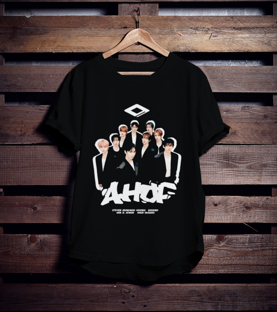 AHOF Steven Jeongwoo Woongki Shuaibo Han Jl Juwon Chihen Daisuke T-Shirt