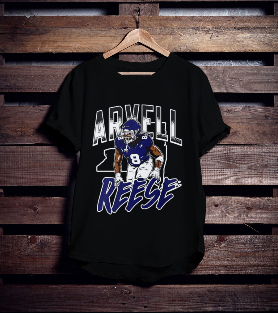 Arvell Reese New York Giants Football 2026 T-Shirt