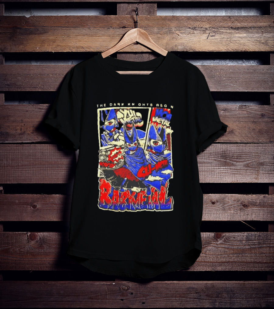Babymetal The Dark Knights Begin Wow Metal Manga Style Comic T-Shirt