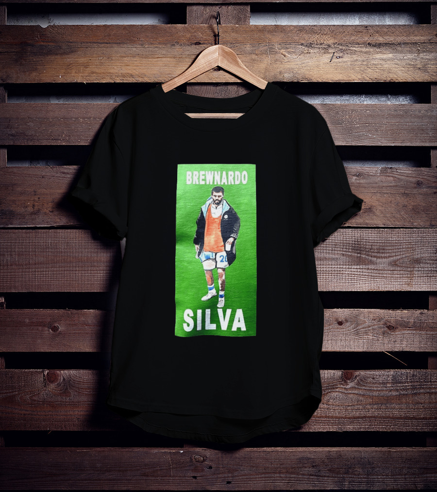 Brewnardo Silva Bernardo Silva Manchester City Football Star T-Shirt