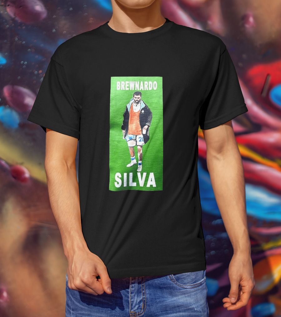 Brewnardo Silva Bernardo Silva Manchester City Football Star T-Shirt