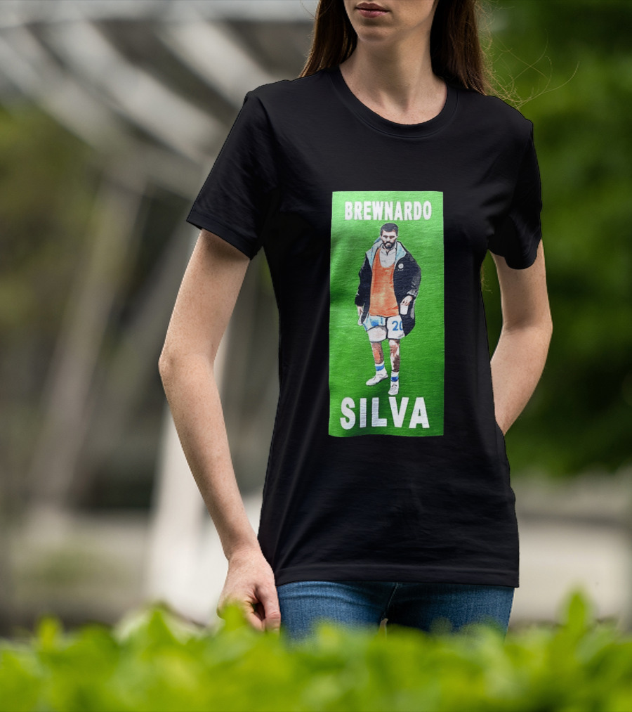 Brewnardo Silva Bernardo Silva Manchester City Football Star T-Shirt