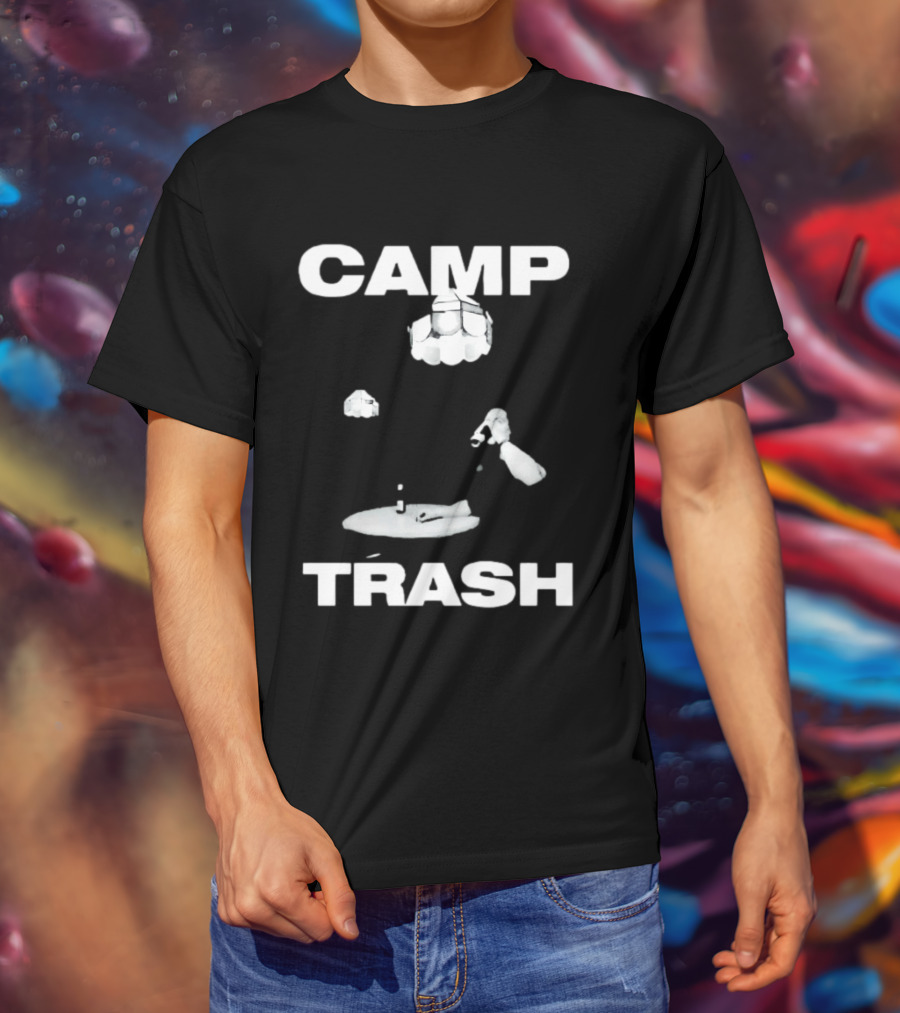 Camp Trash Water Splash Cousin Zach T-Shirt