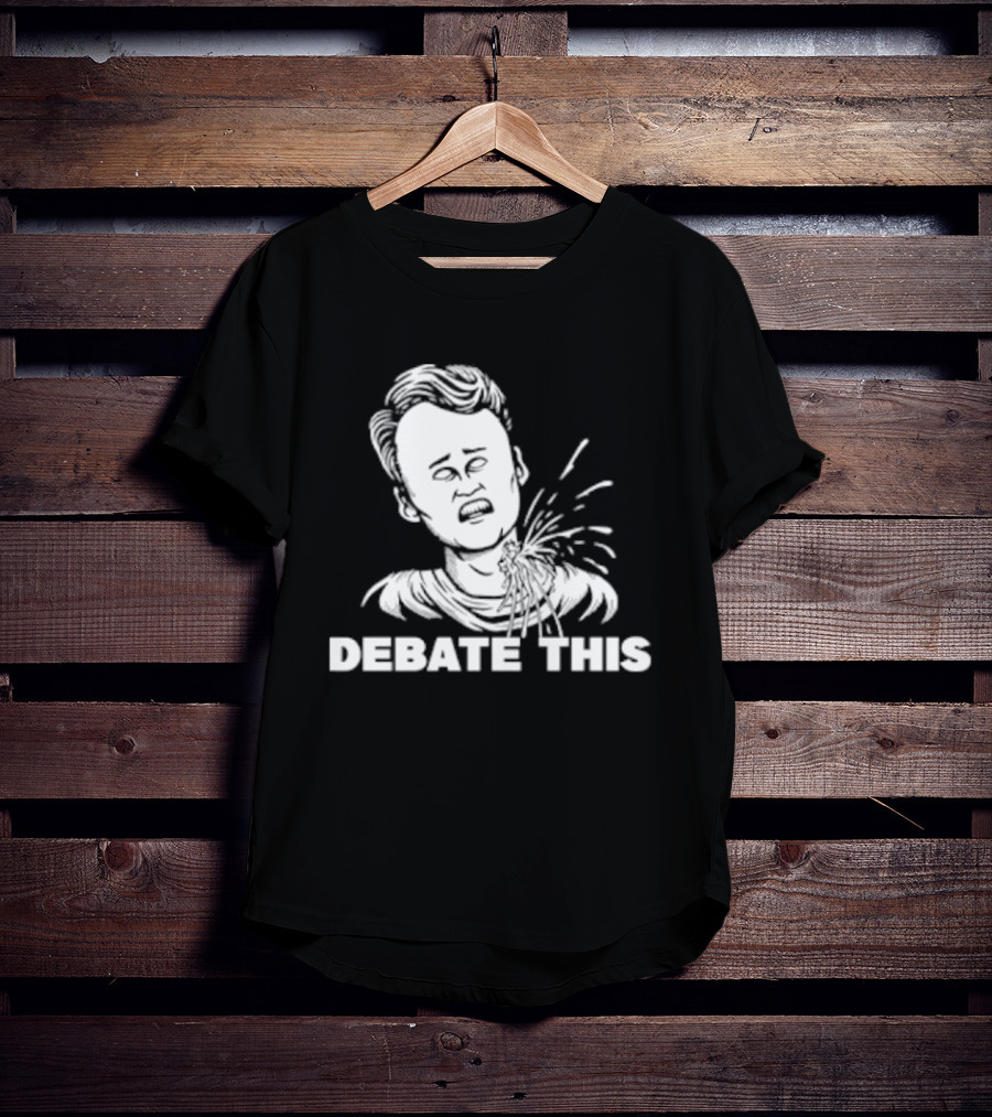 Charlie Kirk Debate This Explosion Head T-Shirt