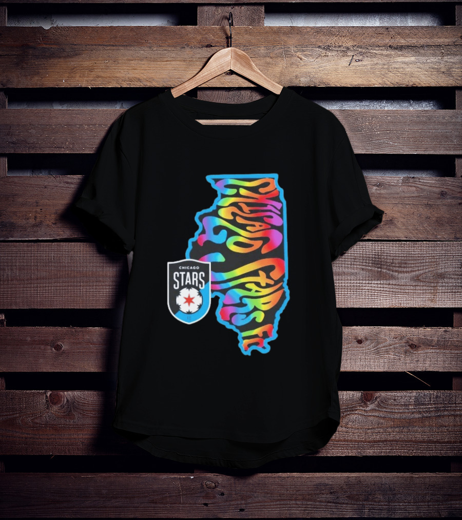 Chicago Stars FC Pride State Groove T-Shirt