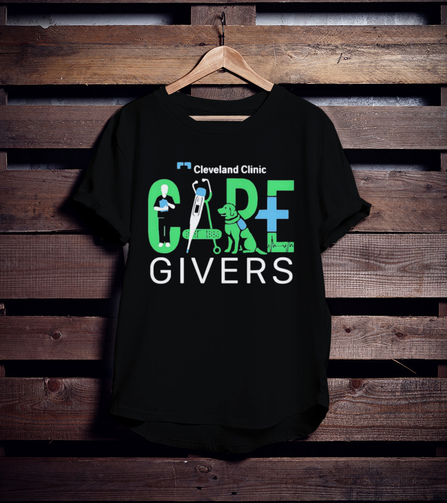 Cleveland Clinic Caregivers Healthcare Team Support T-Shirt