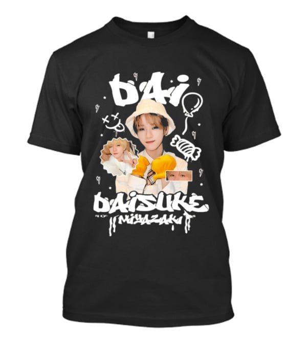Dai Daisuke Miyazaki AHOF Playful Balloon And Candy T-Shirt