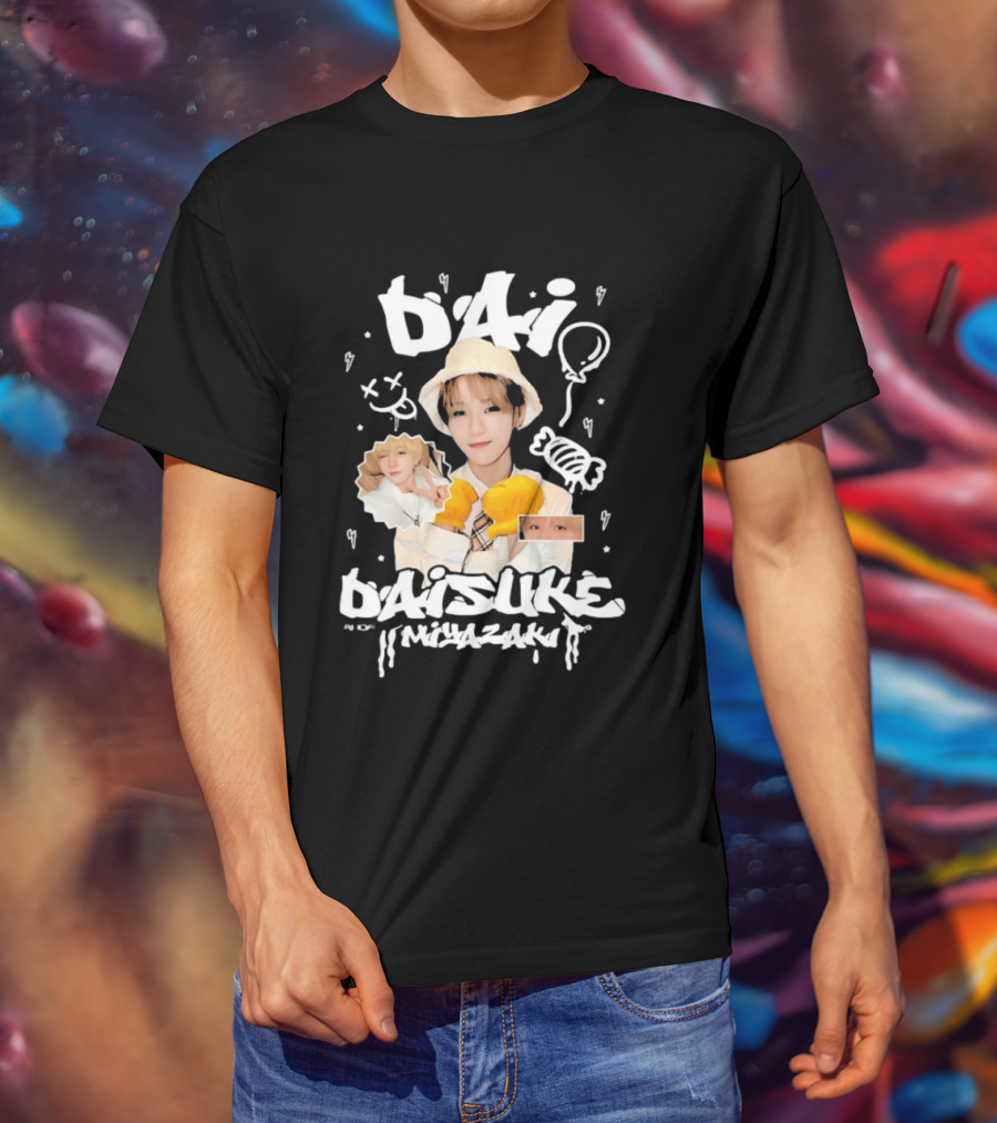 Dai Daisuke Miyazaki AHOF Playful Balloon And Candy T-Shirt