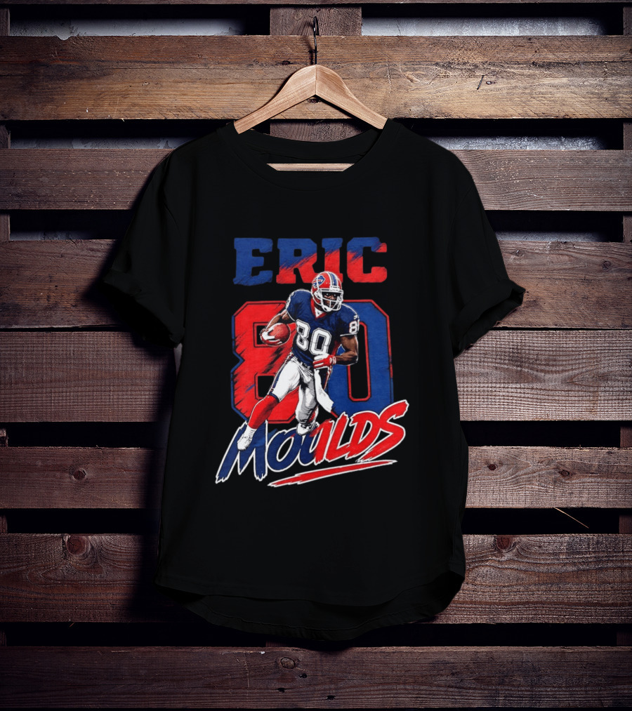 Eric Moulds 80 Buffalo Bills Football Legend T-Shirt
