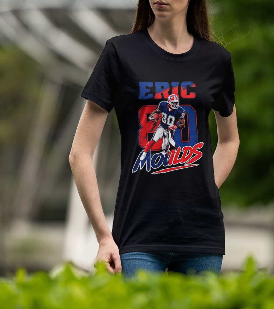 Eric Moulds 80 Buffalo Bills Football Legend T-Shirt