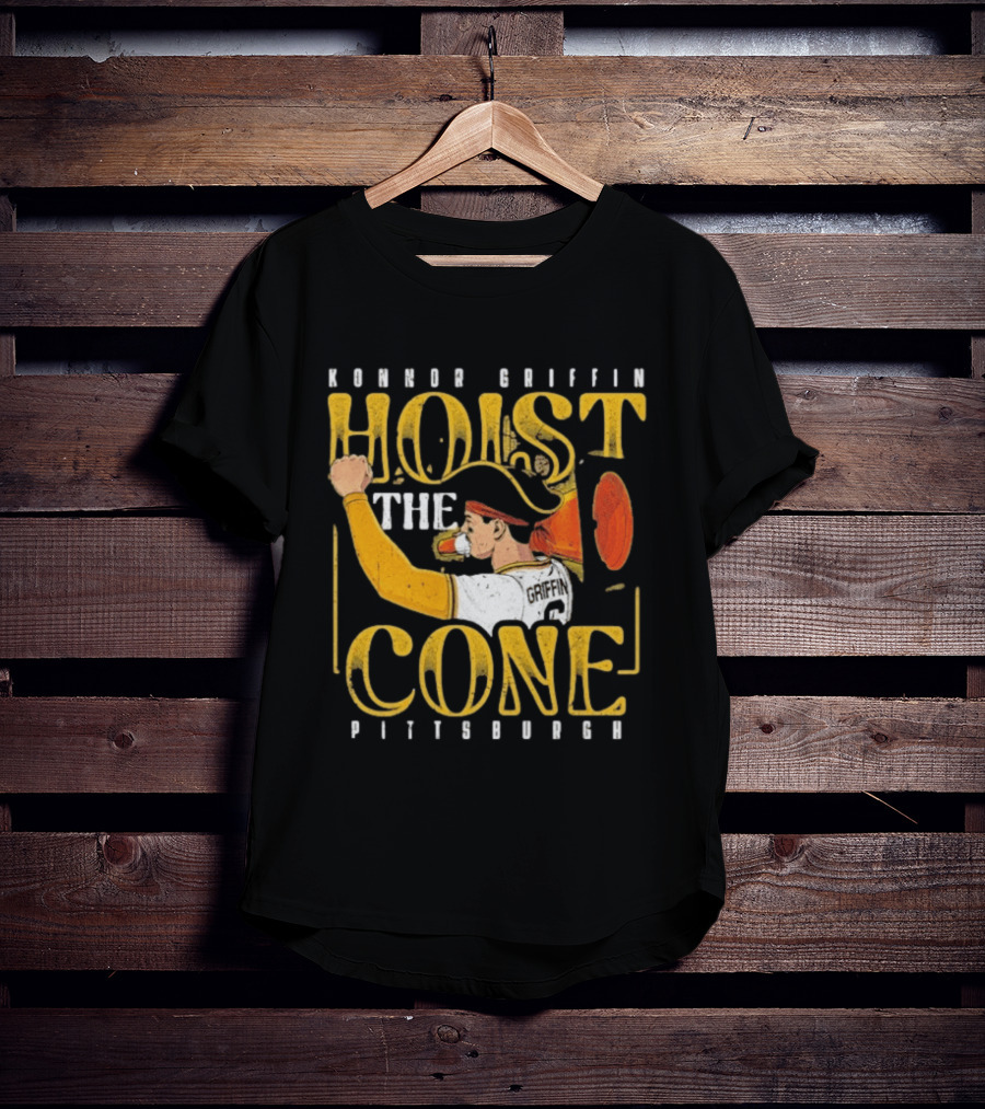 Konnor Griffin Hoist The Cone Pittsburgh T-Shirt