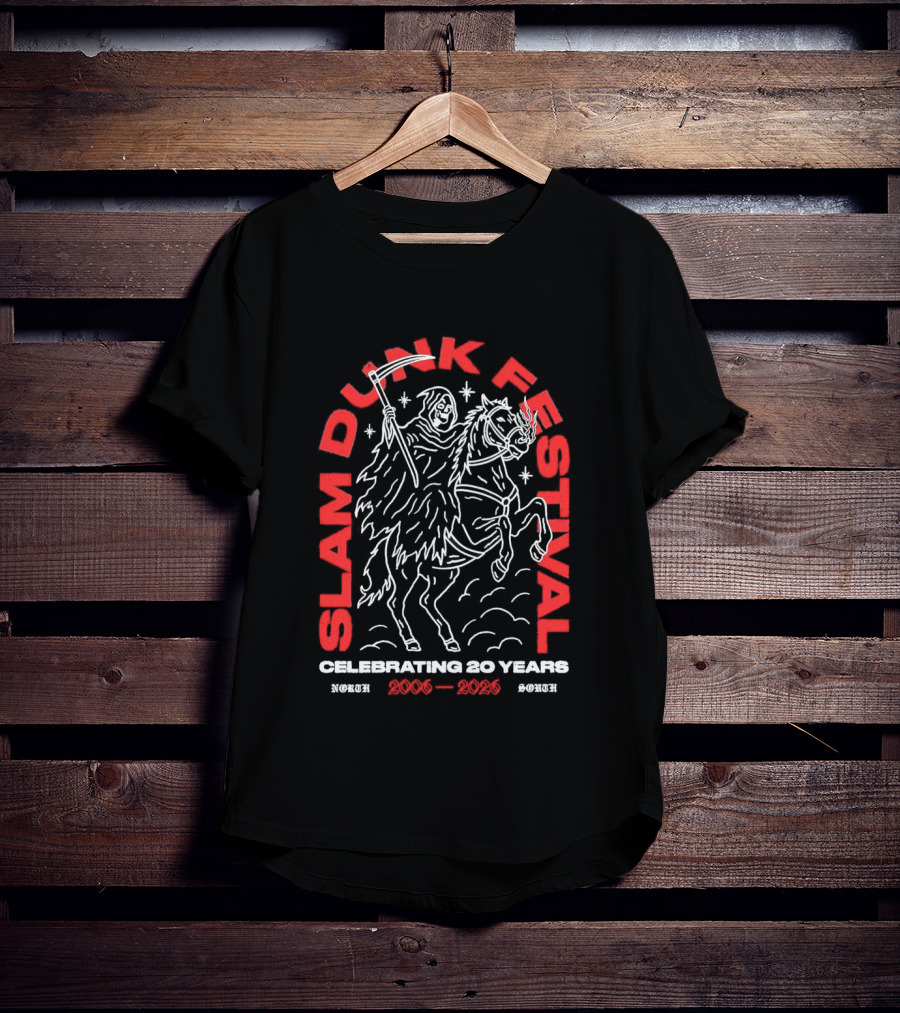 Slam Dunk Festival Celebrating 20 Years 2005 2025 Year Of The Horse T-Shirt