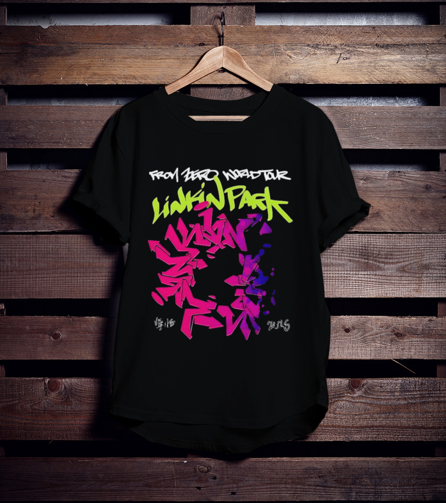 Linkin Park From Zero World Tour 2026 Graffiti T-Shirt