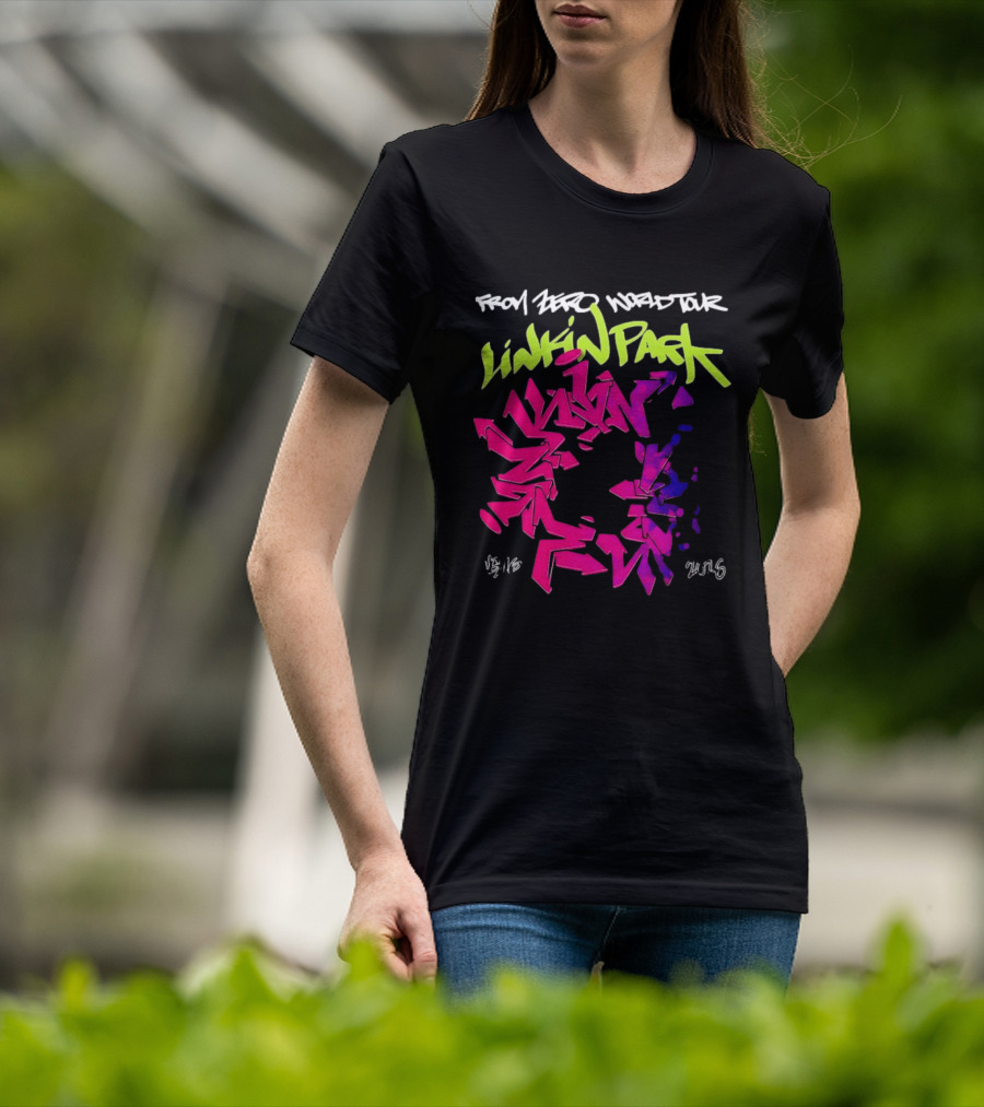 Linkin Park From Zero World Tour 2026 Graffiti T-Shirt