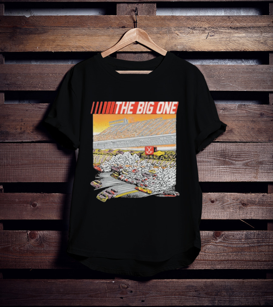 The Big One Old Brook NASCAR Racing Scene T-Shirt