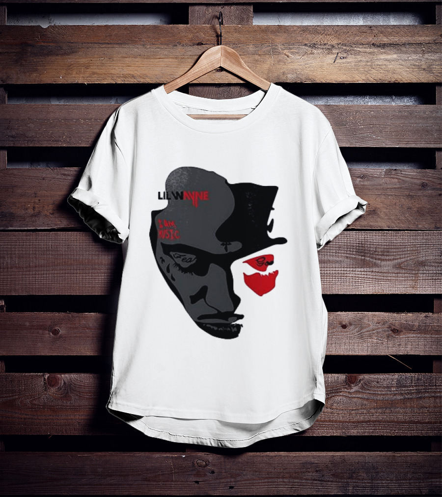 Lil Wayne I Am Music Sorry 4 The Wait Face T-Shirt