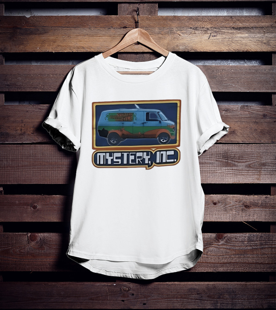 Mystery Inc Scooby Doo Mystery Machine Van T-Shirt