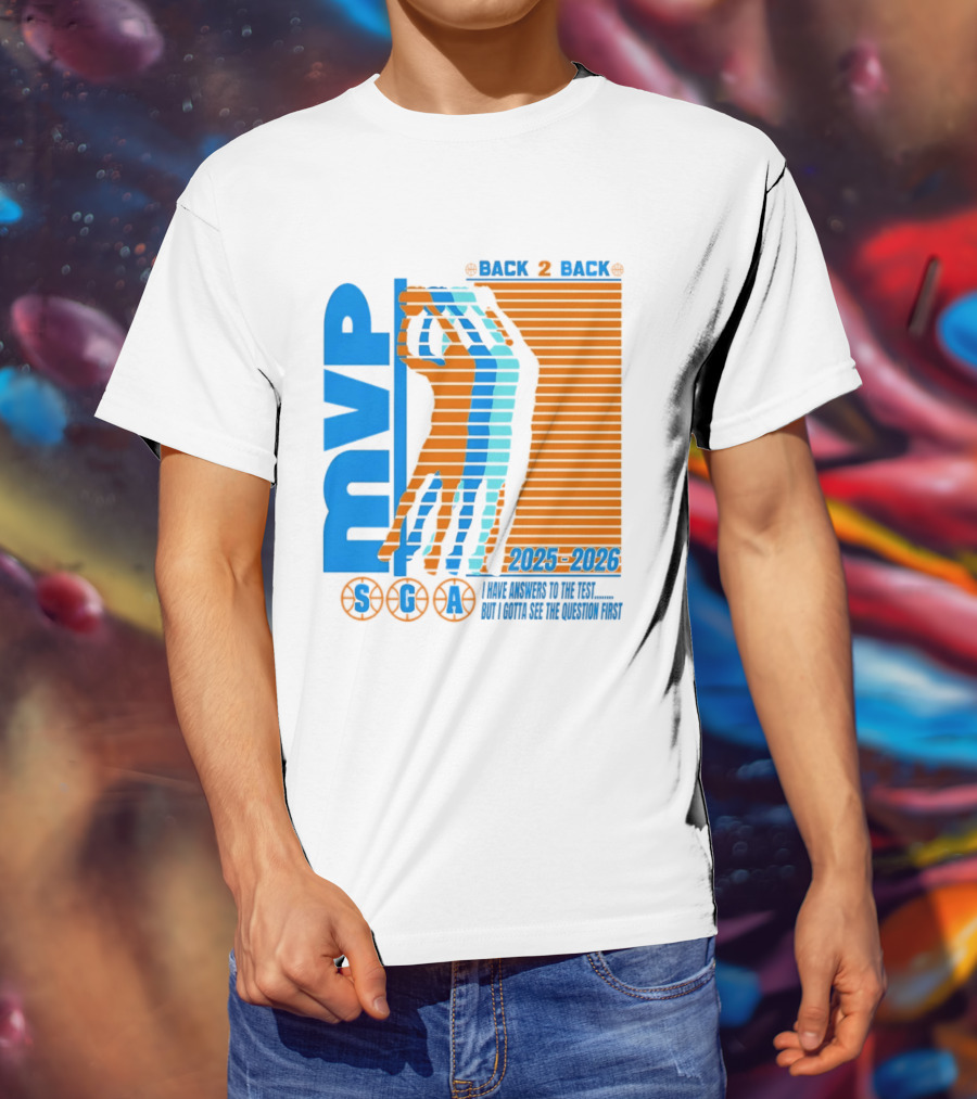MVP Back 2 Back 2025 2026 SGA T-Shirt