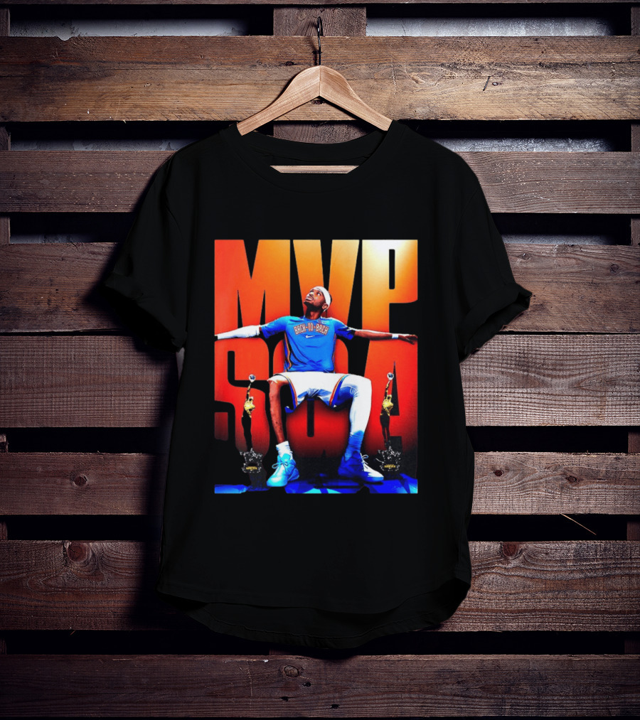 Back To Back MVP Shai Gilgeous Alexander 2026 SGA NBA T-Shirt