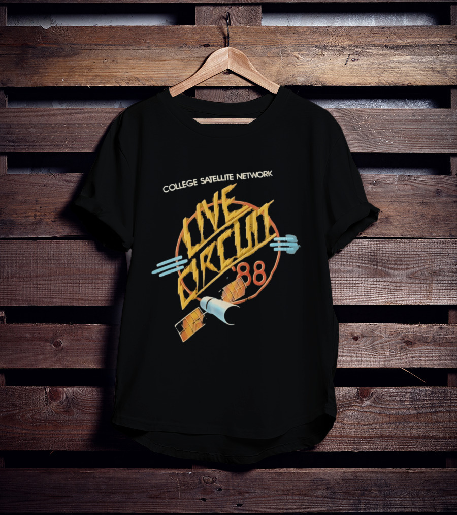 College Satellite Network Live Circuit 88 Vintage Space T-Shirt