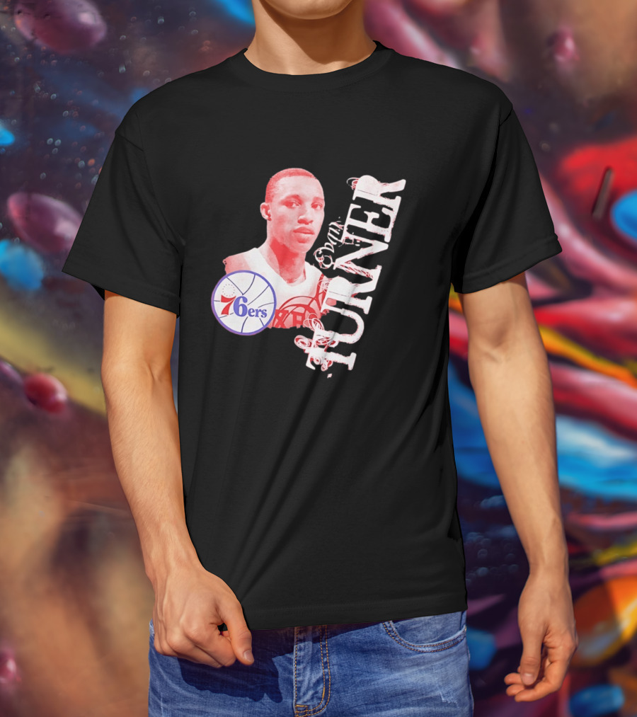 Evan Turner Philadelphia 76ers NBA 6ers Team Player T-Shirt