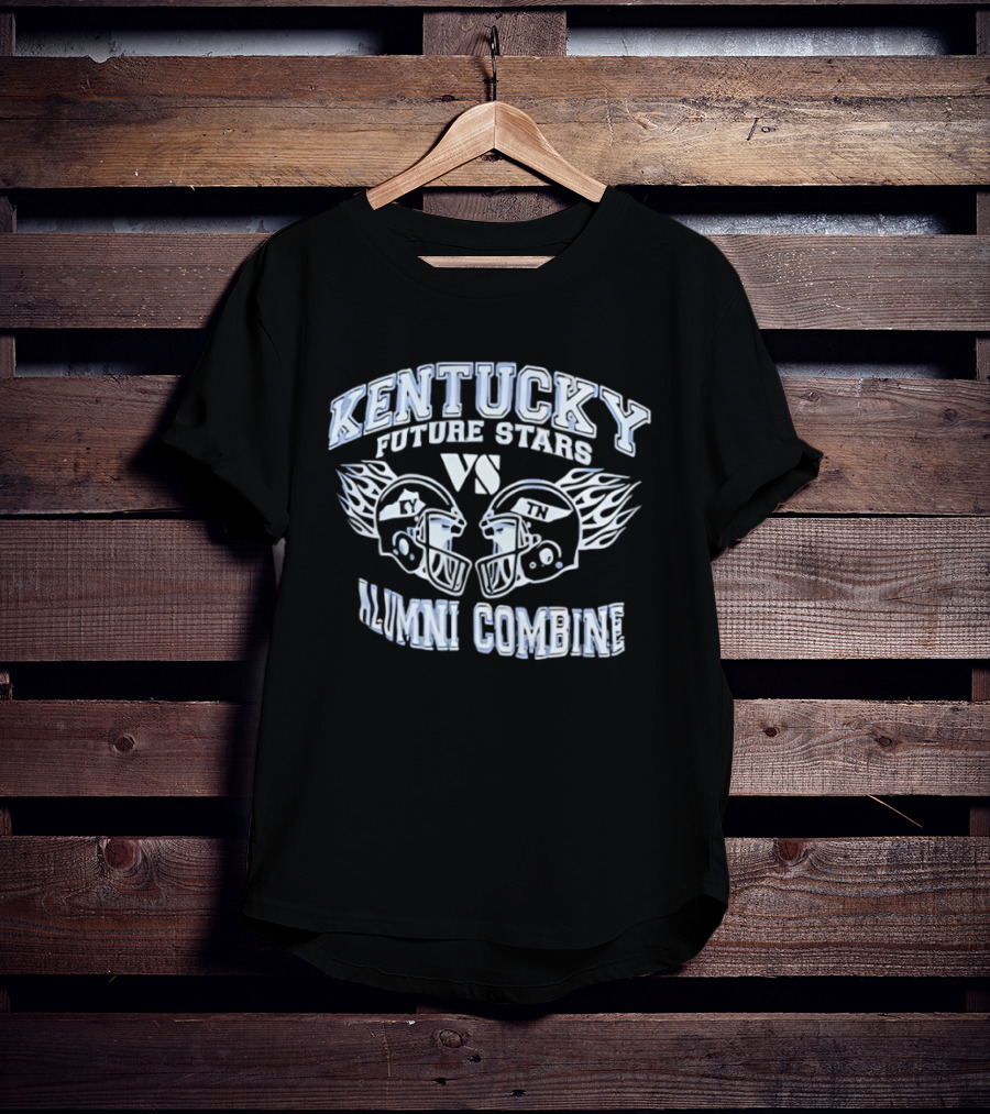 Kentucky Future Stars Alumni Combine VS Tennessee Helmets T-Shirt