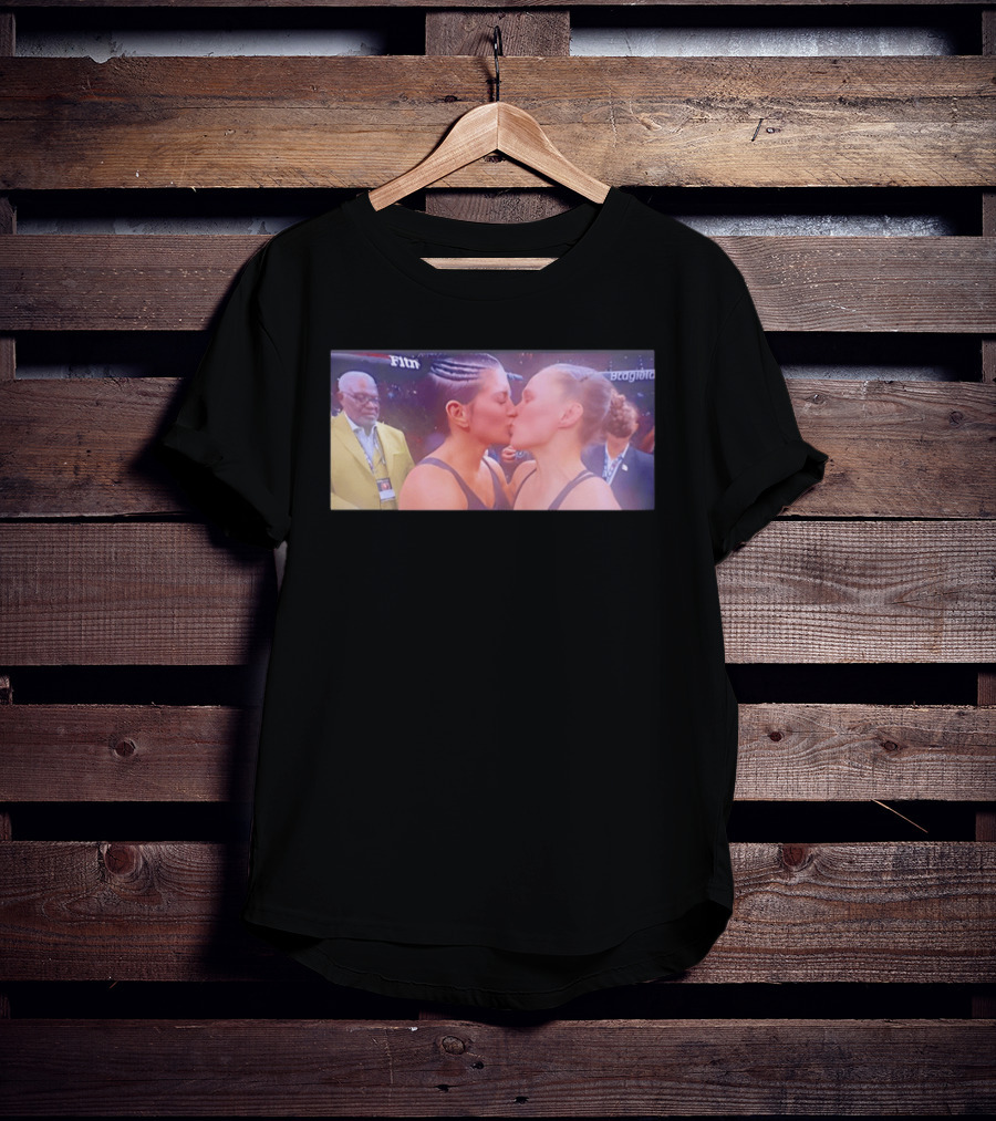 Ronda Rousey Gina Carano Unbelievable Post Fight Moment T-Shirt